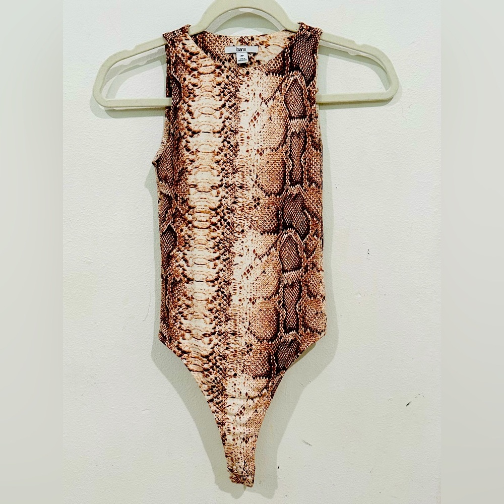 Animal print Bodysuit